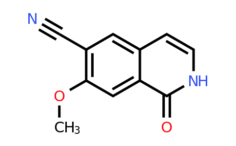 2350323-59-8 | 7-Methoxy-1-oxo-2h-isoquinoline-6-carbonitrile