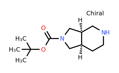 236406-56-7 | rel-(3aR,7aR)-tert-Butyl hexahydro-1H-pyrrolo[3,4-c]pyridine-2(3H)-carboxylate