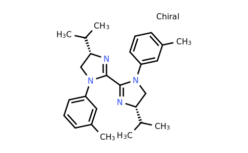 (4S,4'S)-4,4'-Diisopropyl-1,1'-di-m-tolyl-4,4',5,5'-tetrahydro-1H,1'H-2,2'-biimidazole