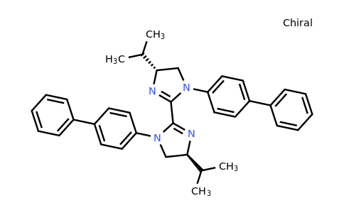 (4S,4'S)-1,1'-Di([1,1'-biphenyl]-4-yl)-4,4'-diisopropyl-4,4',5,5'-tetrahydro-1H,1'H-2,2'-biimidazole