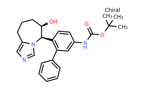 2375741-77-6 | tert-Butyl (6-((5R,6R)-6-hydroxy-6,7,8,9-tetrahydro-5H-imidazo[1,5-a]azepin-5-yl)-[1,1'-biphenyl]-3-yl)carbamate