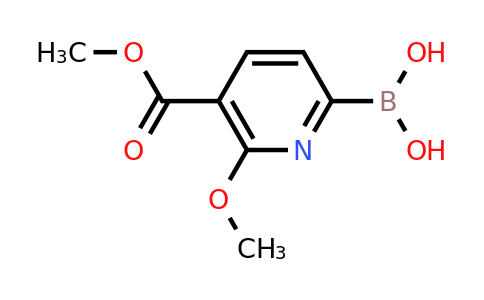 2377609-34-0 | 6-Methoxy-5-(methoxycarbonyl)pyridine-2-boronic acid