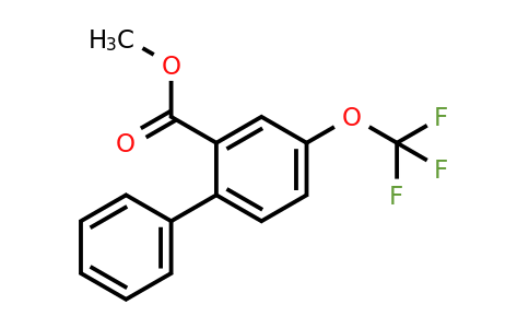 2379322-71-9 | Methyl 4-(trifluoromethoxy)-[1,1'-biphenyl]-2-carboxylate