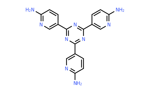 5,5',5''-(1,3,5-Triazine-2,4,6-triyl)tris(pyridin-2-amine)