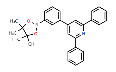 2,6-Diphenyl-4-(3-(4,4,5,5-tetramethyl-1,3,2-dioxaborolan-2-yl)phenyl)pyridine