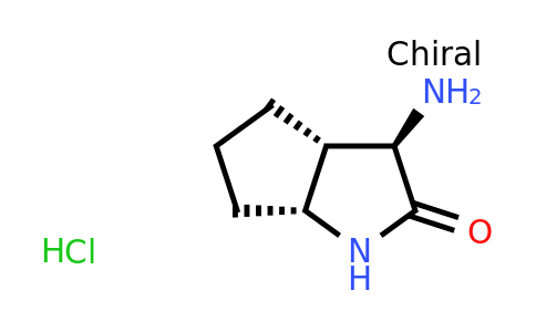 2417778-03-9 | rel-(3R,3aR,6aR)-3-amino-3,3a,4,5,6,6a-hexahydro-1H-cyclopenta[b]pyrrol-2-one;hydrochloride