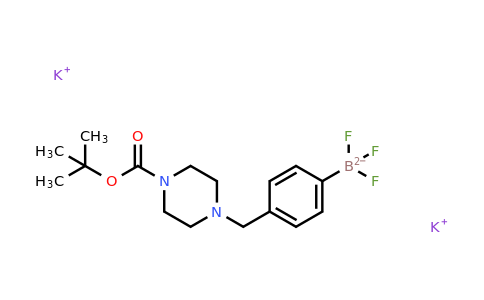 24203-36-9 | Potassium 4-(4-Boc-piperazinomethyl)phenyltrifluoroborate