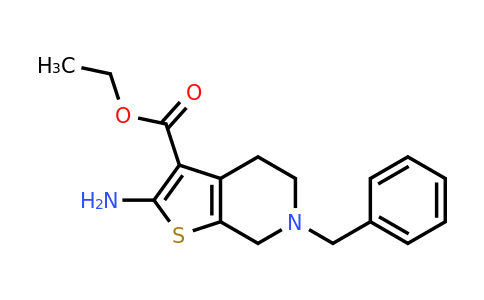 Ethyl 2-amino-6-benzyl-4,5,6,7-tetrahydrothieno[2,3-c]pyridine-3-carboxylate