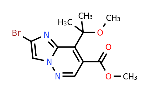 2434602-59-0 | methyl 2-bromo-8-(1-methoxy-1-methyl-ethyl)imidazo[1,2-b]pyridazine-7-carboxylate