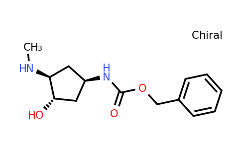 2440020-15-3 | benzyl N-[(1R,3S,4S)-3-hydroxy-4-(methylamino)cyclopentyl]carbamate