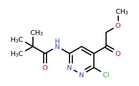 2452465-37-9 | N-(6-Chloro-5-(2-methoxyacetyl)pyridazin-3-yl)pivalamide