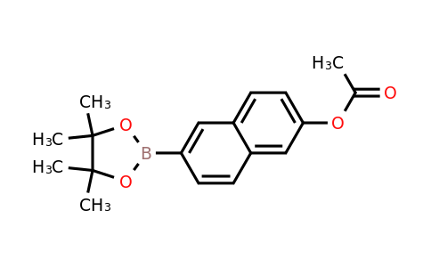 2490666-18-5 | Acetic acid 6-(4,4,5,5-tetramethyl-[1,3,2]dioxaborolan-2-yl)-naphthalen-2-yl ester