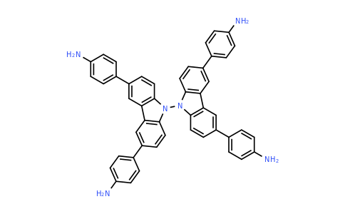 4,4',4",4"'-([9,9'-Bicarbazole]-3,3',6,6'-tetrayl)tetraaniline