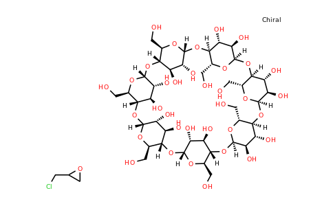 β-Cyclodextrin/epichlorohydrin copolymer