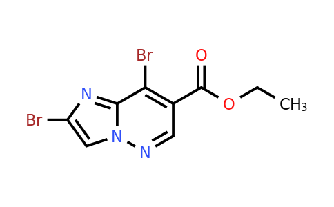 2577171-59-4 | Ethyl 2,8-dibromoimidazo[1,2-b]pyridazine-7-carboxylate