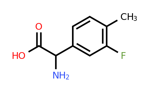 261951-76-2 | 2-Amino-2-(3-fluoro-4-methylphenyl)acetic acid