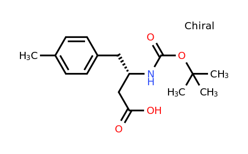 270062-96-9 | (S)-3-((tert-Butoxycarbonyl)amino)-4-(p-tolyl)butanoic acid