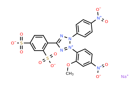 270078-53-0 | sodium 4-(3-(2-methoxy-4-nitrophenyl)-2-(4-nitrophenyl)-2H-tetrazol-3-ium-5-yl)benzene-1,3-disulfonate