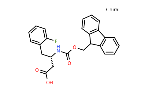 270596-49-1 | (S)-3-((((9H-Fluoren-9-yl)methoxy)carbonyl)amino)-4-(2-fluorophenyl)butanoic acid