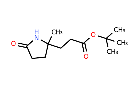 2715050-74-9 | tert-Butyl 3-(2-methyl-5-oxopyrrolidin-2-yl)propanoate