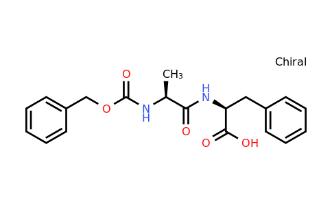 ((Benzyloxy)carbonyl)-L-alanyl-L-phenylalanine