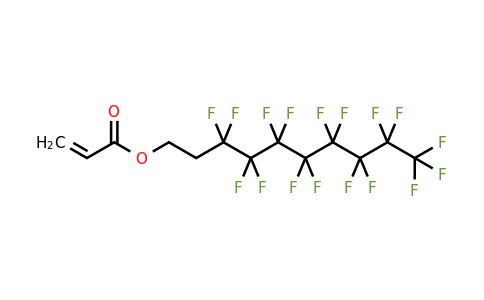 3,3,4,4,5,5,6,6,7,7,8,8,9,9,10,10,10-Heptadecafluorodecyl acrylate