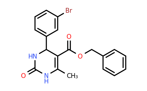 295344-60-4 | Benzyl 4-(3-bromophenyl)-6-methyl-2-oxo-1,2,3,4-tetrahydropyrimidine-5-carboxylate