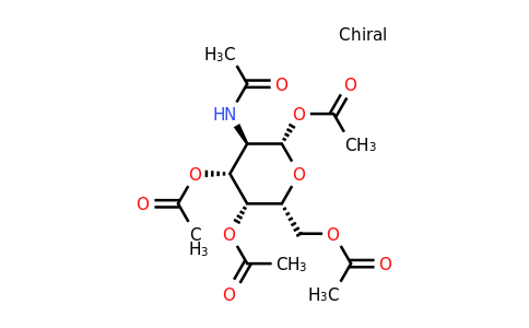 (2S,3R,4R,5R,6R)-3-Acetamido-6-(acetoxymethyl)tetrahydro-2H-pyran-2,4,5-triyl triacetate