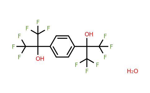 α,α,α′,α′-Tetrakis(trifluoromethyl)-1,4-benzenedimethanol hydrate