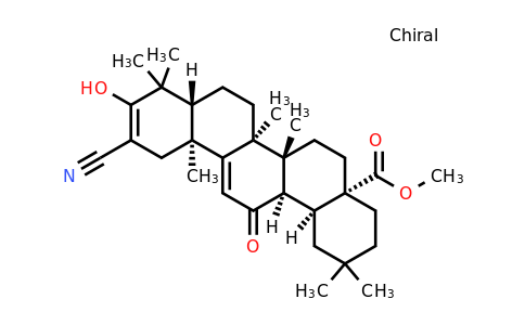 Methyl (4aS,6aR,6bS,8aR,12aS,14aR,14bS)-11-cyano-10-hydroxy-2,2,6a,6b,9,9,12a-heptamethyl-14-oxo-1,3,4,5,6,6a,6b,7,8,8a,9,12,12a,14,14a,14b-hexadecahydropicene-4a(2H)-carboxylate