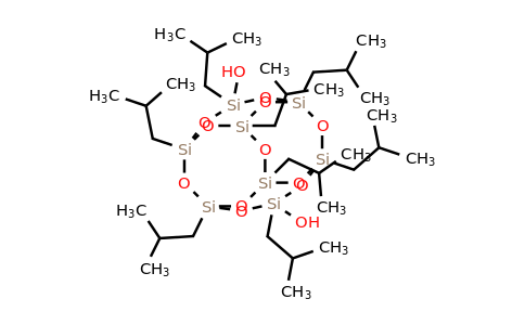 1,3,5,7,9,11,13,15-Octaisobutyl-2,4,6,8,10,12,14,16,17,18,19-undecaoxa-1,3,5,7,9,11,13,15-octasilatetracyclo[9.5.1.13,9.15,15]nonadecane-7,13-diol