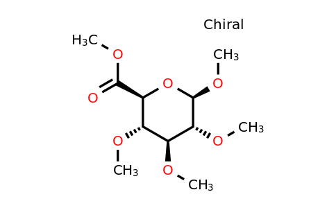 Methyl (2S,3S,4S,5R,6R)-3,4,5,6-tetramethoxytetrahydro-2H-pyran-2-carboxylate