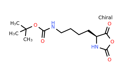 33043-60-6 | tert-Butyl (S)-(4-(2,5-dioxooxazolidin-4-yl)butyl)carbamate