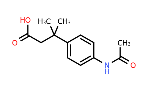 33214-72-1 | 3-(4-Acetamidophenyl)-3-methylbutanoic acid