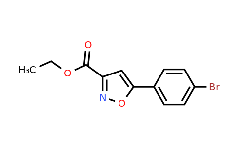 33277-15-5 | Ethyl 5-(4-Bromophenyl)isoxazole-3-carboxylate