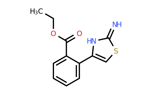 339010-09-2 | Ethyl 2-(2-imino-2,3-dihydrothiazol-4-yl)benzoate