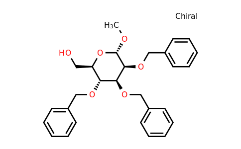 ((2R,3R,4S,5S,6S)-3,4,5-tris(Benzyloxy)-6-methoxytetrahydro-2H-pyran-2-yl)methanol