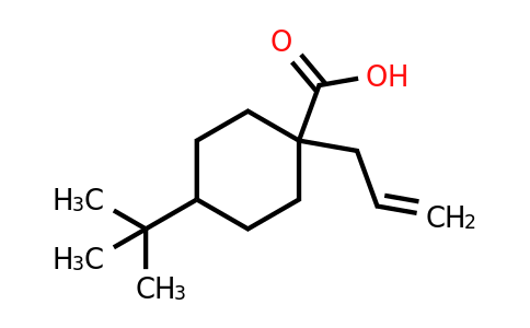 344558-74-3 | 1-Allyl-4-(tert-butyl)cyclohexane-1-carboxylic acid