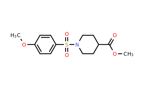 349622-40-8 | Methyl 1-((4-methoxyphenyl)sulfonyl)piperidine-4-carboxylate