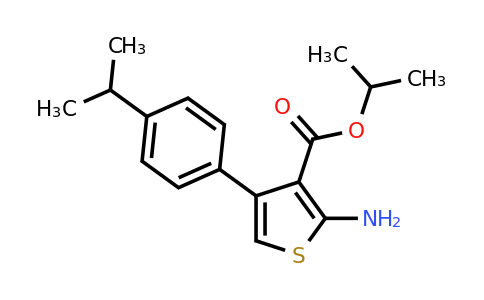 351157-20-5 | Isopropyl 2-amino-4-(4-isopropylphenyl)thiophene-3-carboxylate