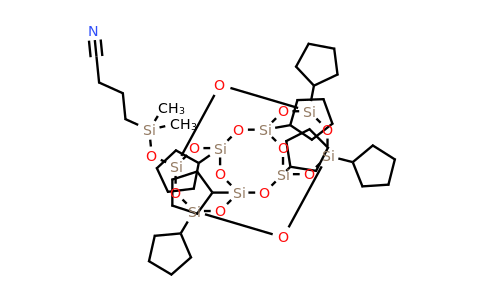 PSS-Cyanopropyldimethylsilyloxy-Heptacyclopentyl substituted