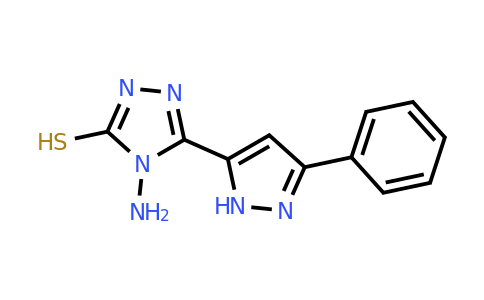 366007-57-0 | 4-Amino-5-(3-phenyl-1h-pyrazol-5-yl)-4h-1,2,4-triazole-3-thiol