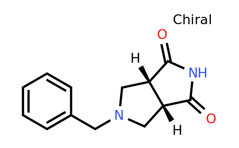 370879-53-1 | rel-(3aR,6aS)-5-Benzyltetrahydropyrrolo[3,4-c]pyrrole-1,3(2H,3aH)-dione