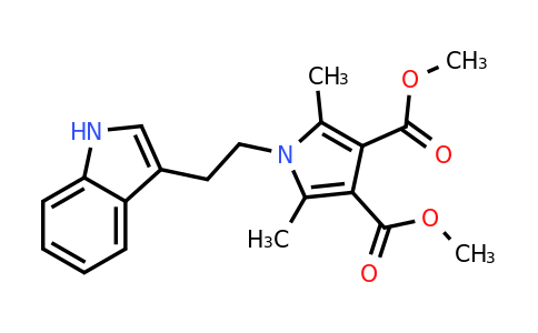 376383-39-0 | Dimethyl 1-(2-(1H-indol-3-yl)ethyl)-2,5-dimethyl-1H-pyrrole-3,4-dicarboxylate