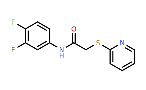 380590-86-3 | N-(3,4-difluorophenyl)-2-(pyridin-2-ylthio)acetamide