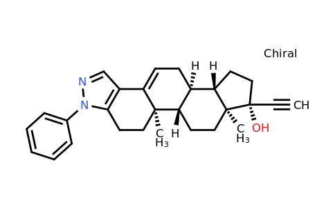 (5aR,5bS,7aS,8R,10aS,10bR)-8-Ethynyl-5a,7a-dimethyl-3-phenyl-3,4,5,5a,5b,6,7,7a,8,9,10,10a,10b,11-tetradecahydrocyclopenta[5,6]naphtho[2,1-e]indazol-8-ol