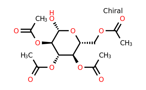 (2R,3R,4S,5R,6R)-2-(Acetoxymethyl)-6-hydroxytetrahydro-2H-pyran-3,4,5-triyl triacetate