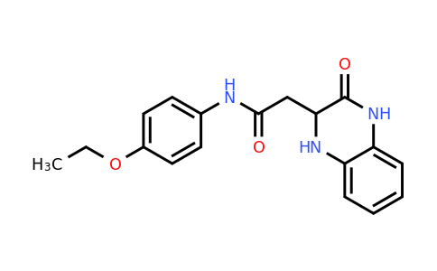 40375-94-8 | n-(4-Ethoxyphenyl)-2-(3-oxo-1,2,3,4-tetrahydroquinoxalin-2-yl)acetamide