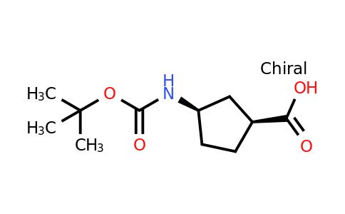 410090-37-8 | cis-3-(tert-Butoxycarbonylamino)cyclopentanecarboxylic acid