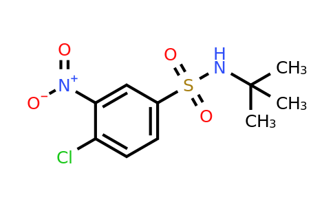 415910-32-6 | n-Tert-butyl-4-chloro-3-nitrobenzene-1-sulfonamide